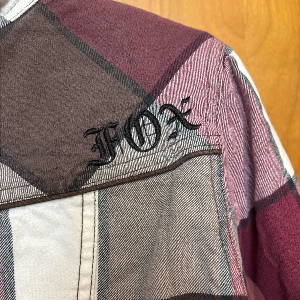 Fox Racing Plaid Quilted Jacket - Picture 5 of 8